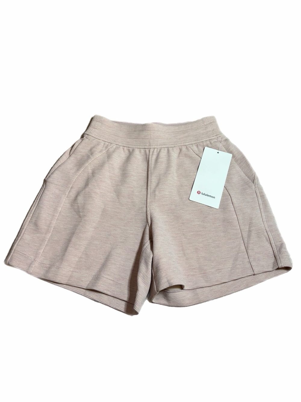 NWT Lululemon Scuba High-Rise Short 5" *Waffle (Heathered Mink Berry) Size XXS